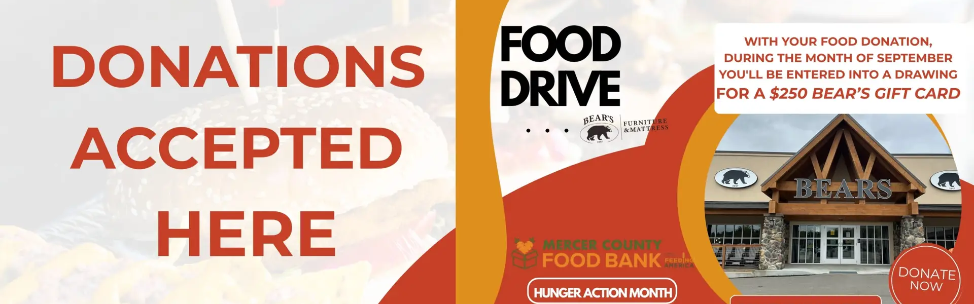 FOOD DRIVE (Facebook Cover)