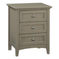 FST McKenzie 3‑Drawer Nightstand
