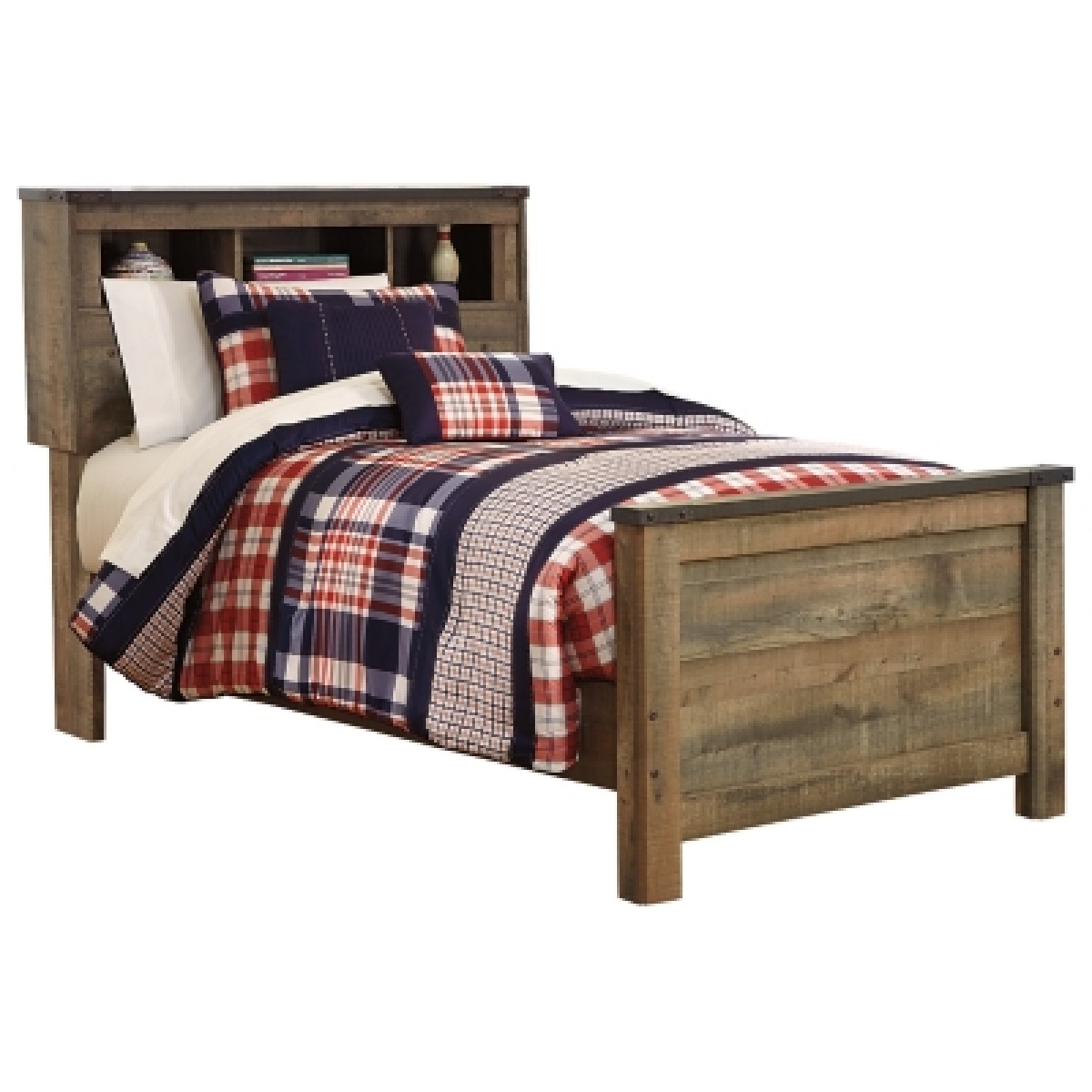 5acdcae69d8e85e615ca0ca65601b9af Trinell Twin Bookcase Bed - Image 1