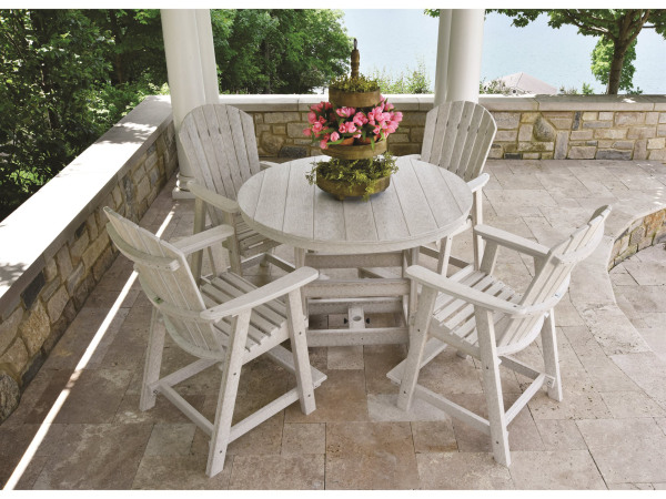 Garden Classic 48" Round Poly Dining Table - Image 2