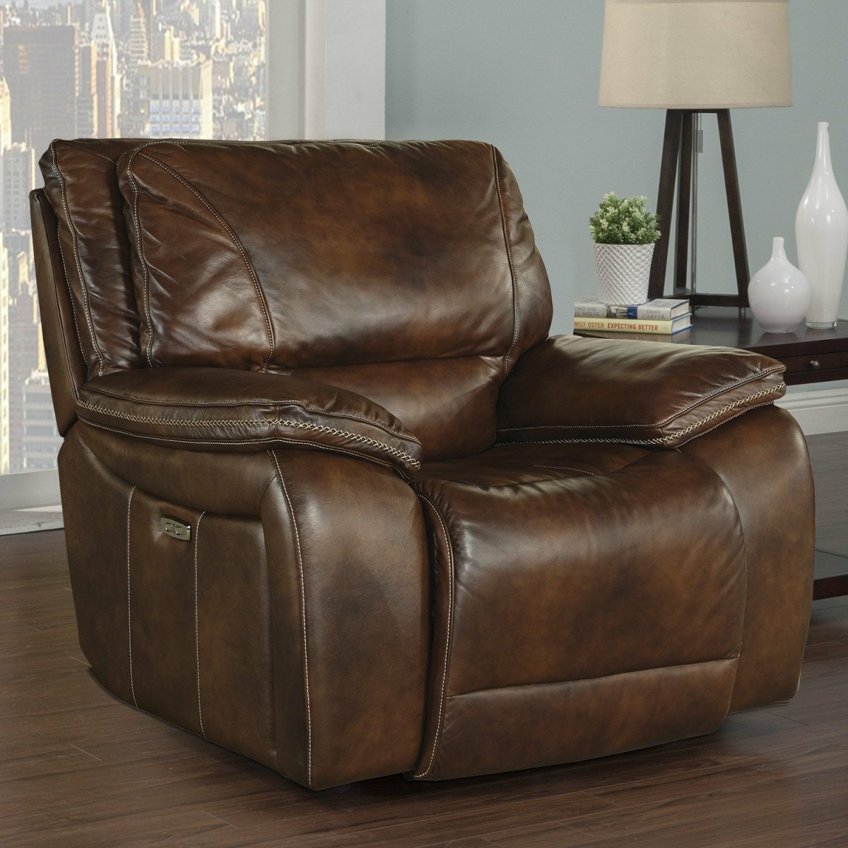 Vail Burnt Sienna Power Recliner - Image 3