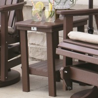 Rectangular End Table NATURAL TEAK - Image 2