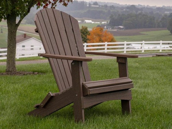 Comfo Back Folding Adirondack Chair WW-CB - Image 5