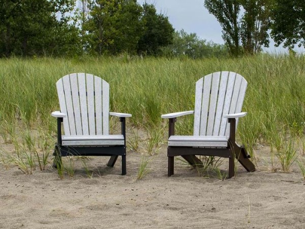 Comfo Back Folding Adirondack Chair WW-CB - Image 2