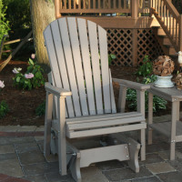 Comfo Back Recycled Plastic Single Glider - Image 2