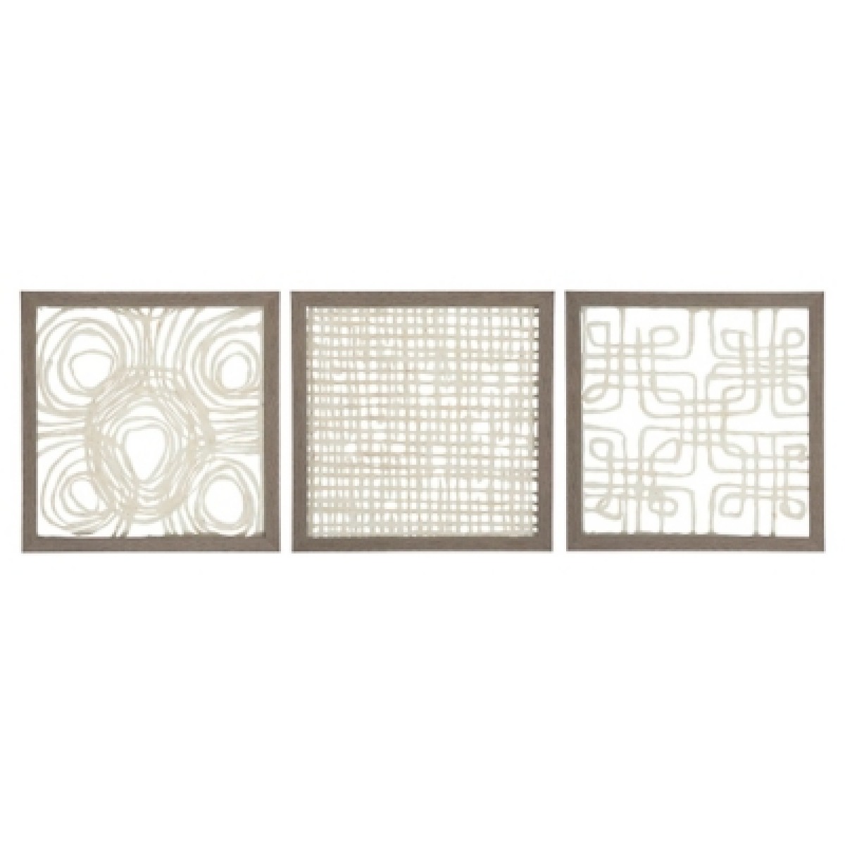 06cb13c016b35f06cefe6cc1b0a4c599 Odella Wall Decor (Set of 3) - Image 1