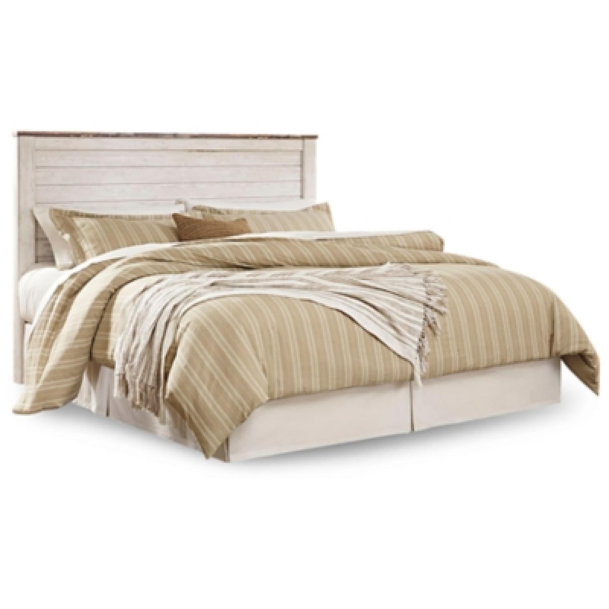 b797bbdd4c4d129d313eadf66f3597e7 Willowton King/California King Panel Headboard - Image 1