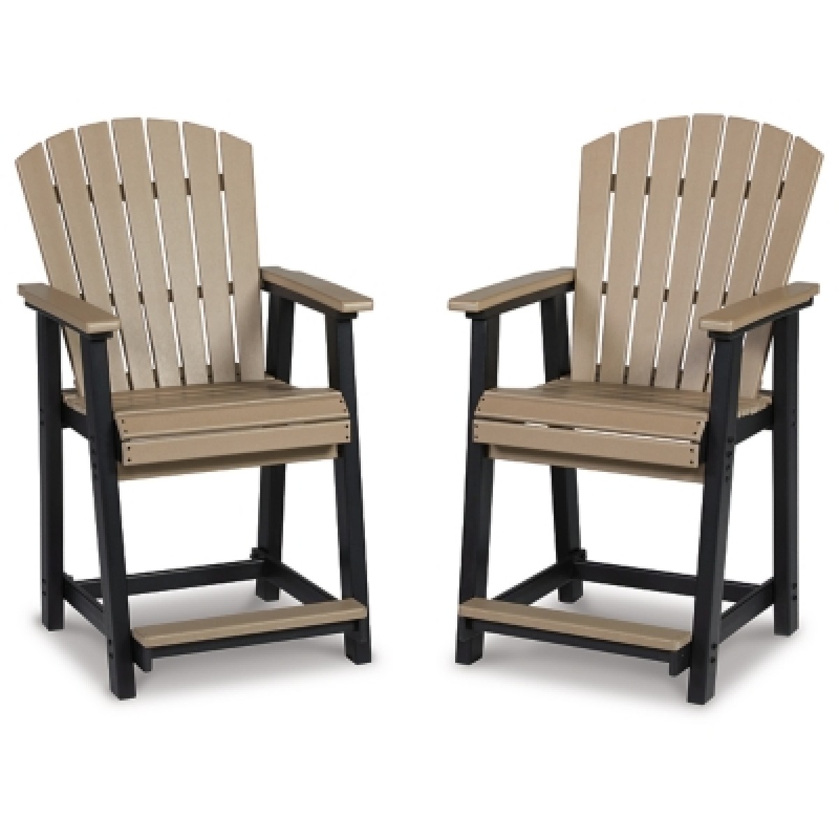 f41cd1854d37d053ac066e1f1c9bf3d8 Fairen Trail Outdoor Counter Height Bar Stool (Set of 2) - Image 1