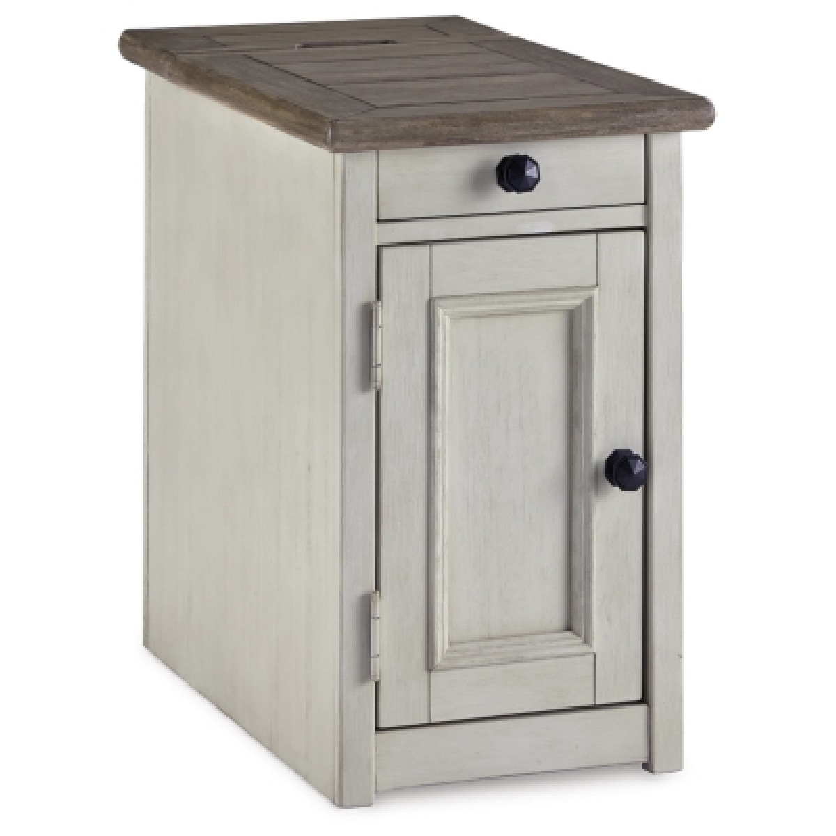 aede4874c64c22abe30cb34259dc14c2 Bolanburg Chairside End Table with USB Ports & Outlets - Image 1