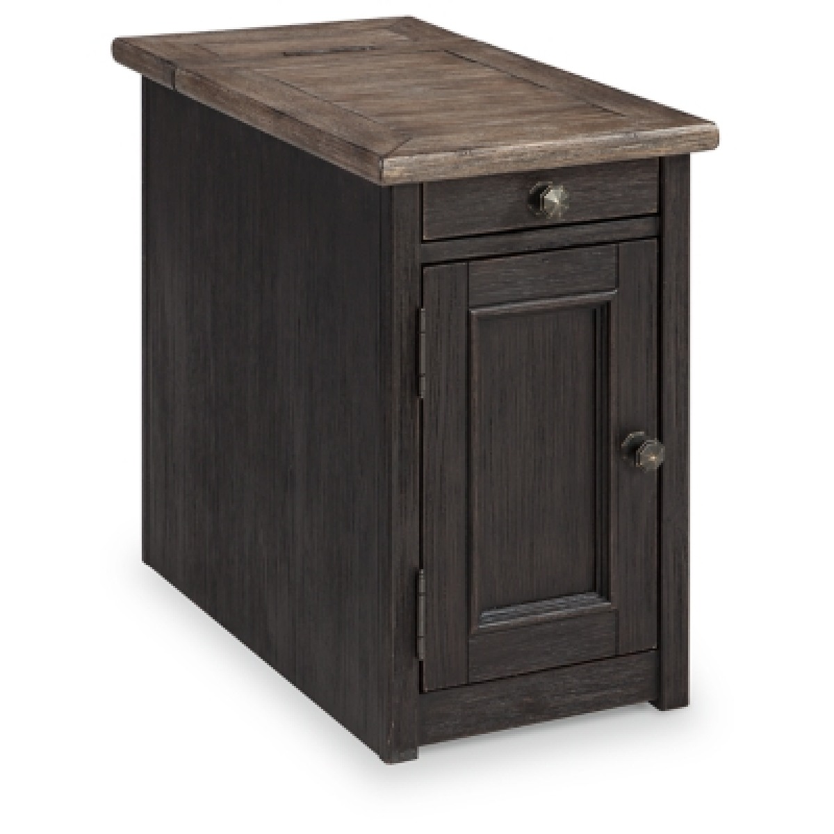 a4b8e4909e48d68a47638c9e578e30ed Tyler Creek Chairside End Table with USB Ports & Outlets - Image 1