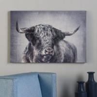 Bully Hand Embellished Wall Art Print - Image 2
