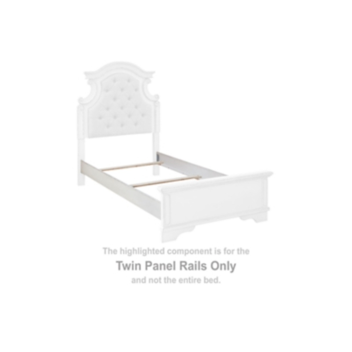 51fdde548b15d77a63d8e7d6c7f6e944 Realyn Twin Panel Rails - Image 1