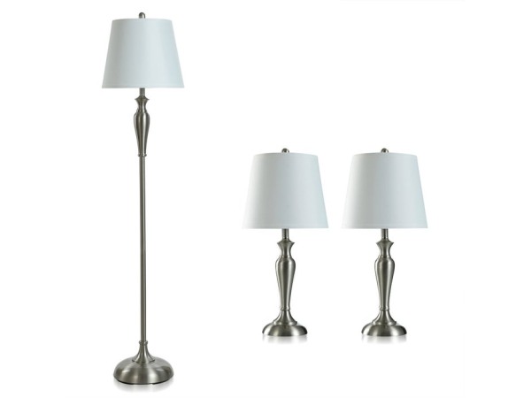 Brushed Steel Set