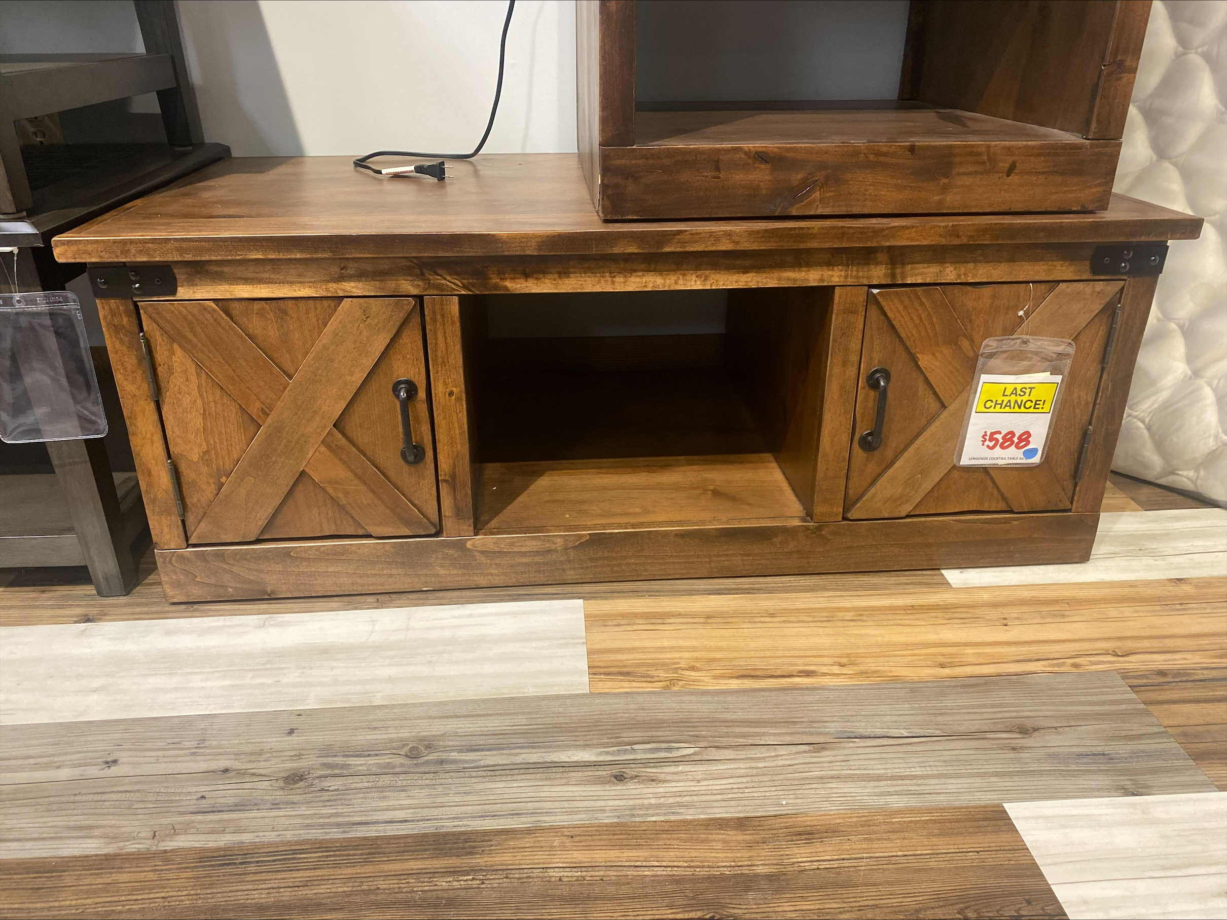 LEGENDS COCKTAIL TABLE AS IS STOCK ONLY