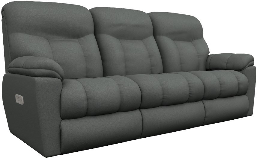 Morrison Power Reclining Sofa W/ Headrest-INDIGO