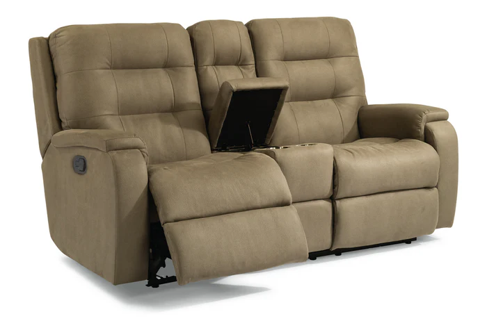 Arlo Power Reclining CONSOLE WITH HEADREST AND LUMBAR