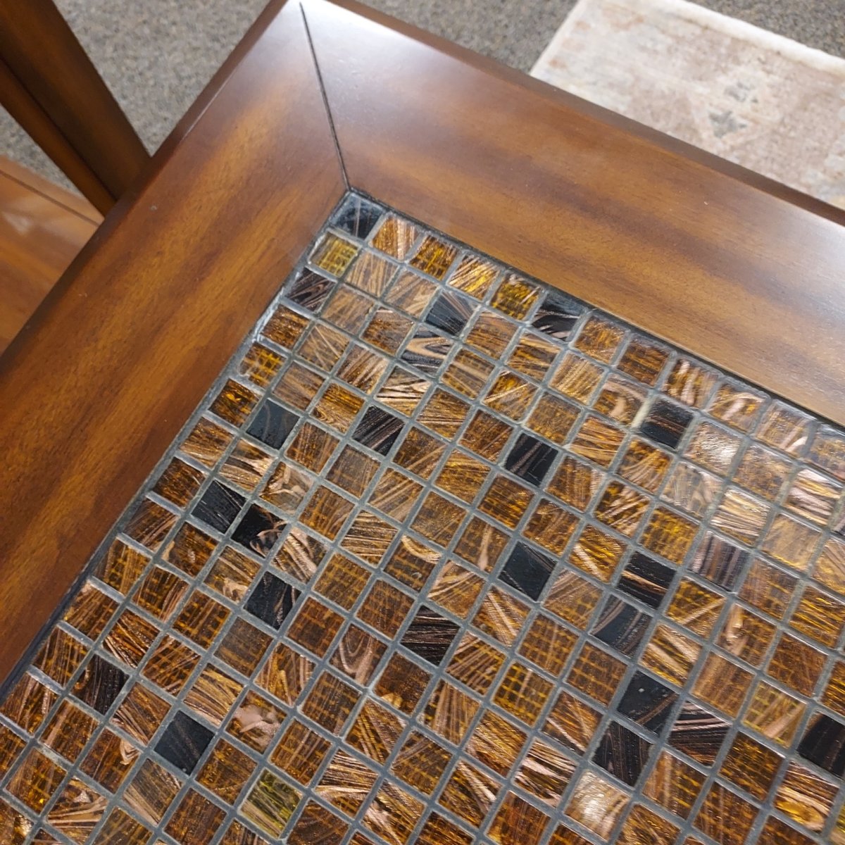 Baroque Mosaic End Table - Image 4