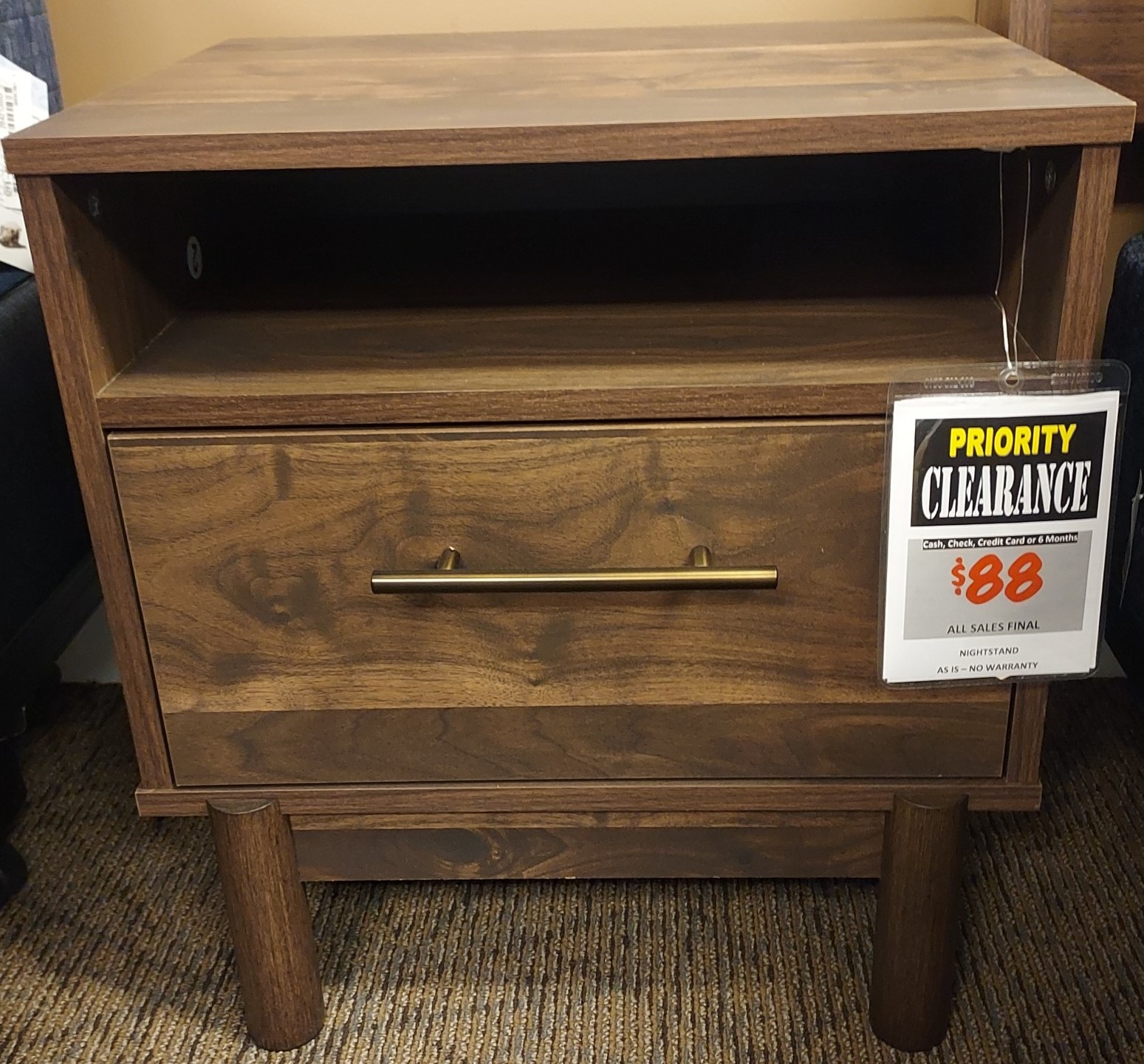 Ashley Calverson Night Stand AS IS NO WARRANTY