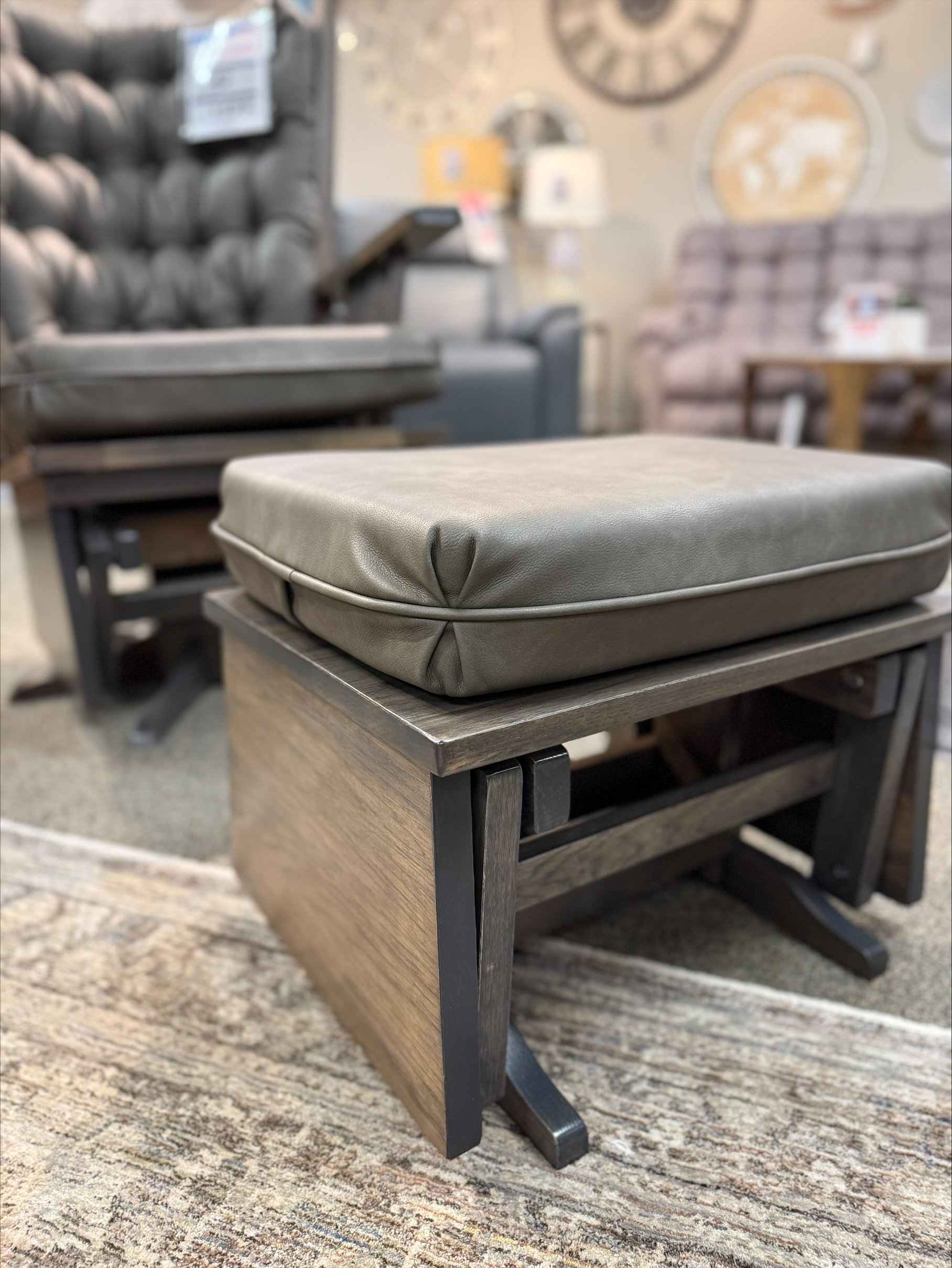 AMISH WORKS 10-296 GLIDING OTTOMAN