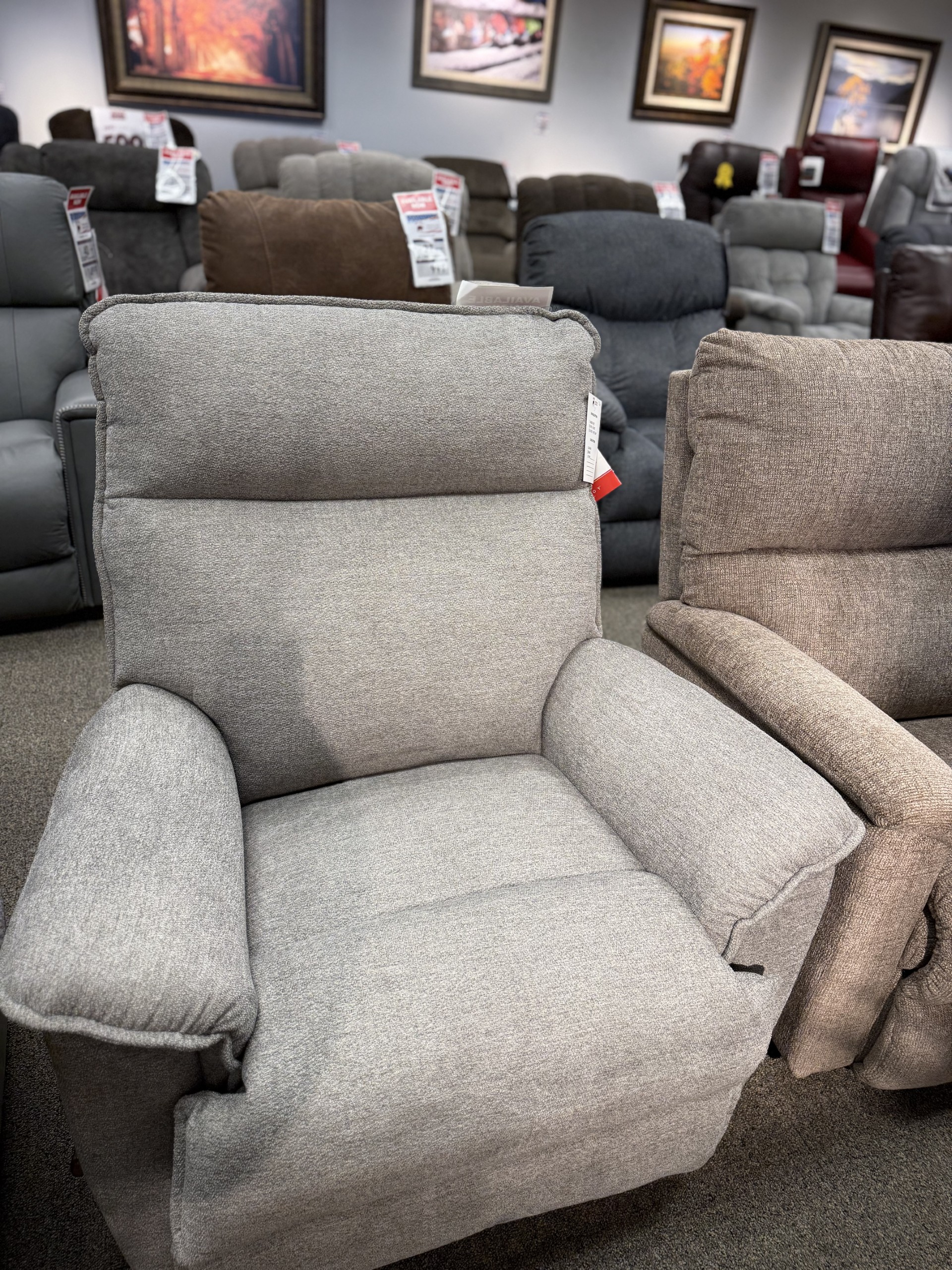 Jay Rocking Recliner -STONE