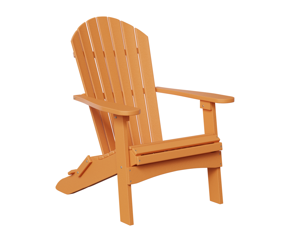 Comfo Back Folding Adirondack Chair MANGO ORANGE