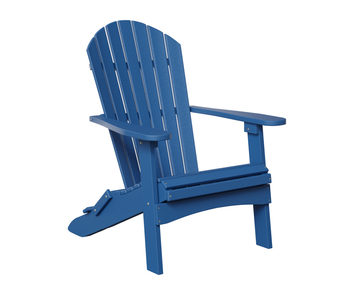 Comfo Back Folding Adirondack Chair PACIFIC BLUE