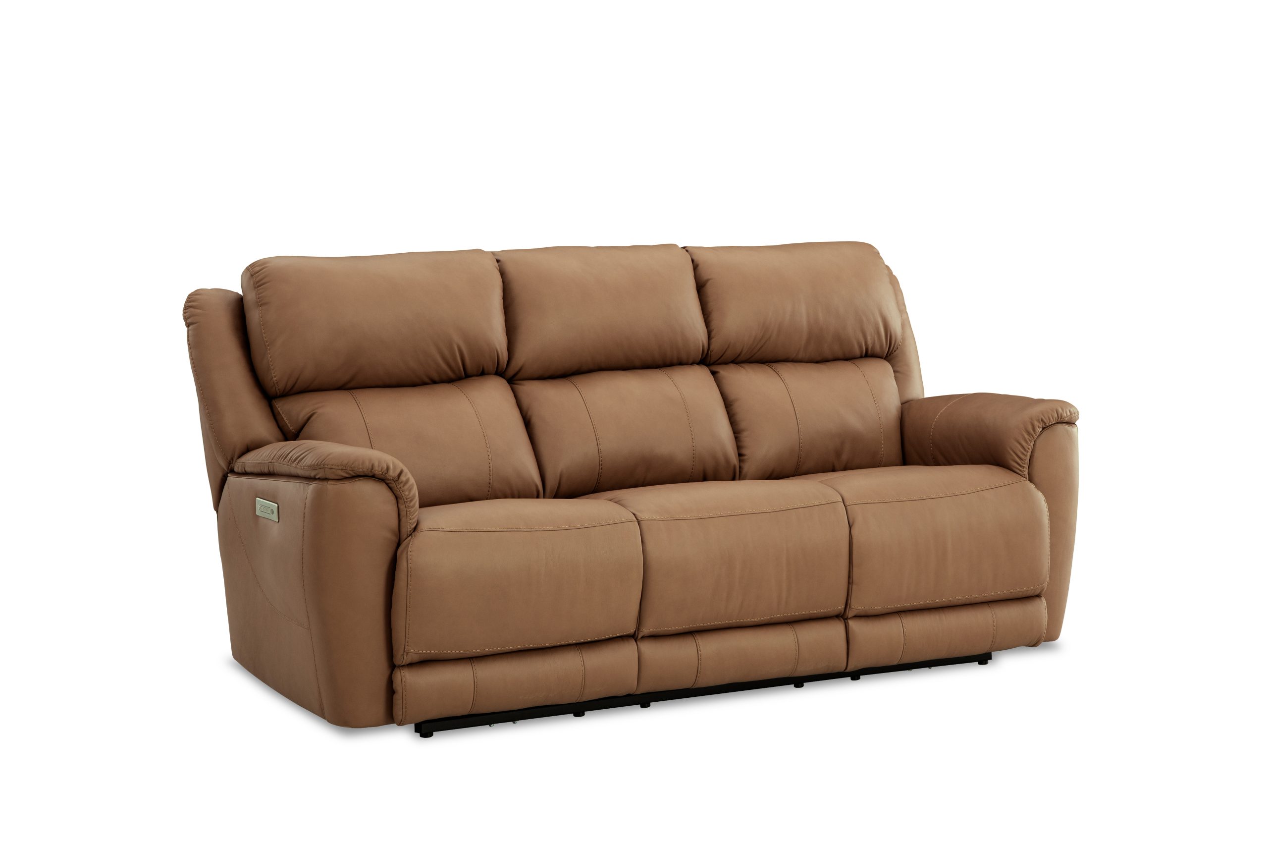 Power Sofa Shown in Butternut Color (212-36-18)