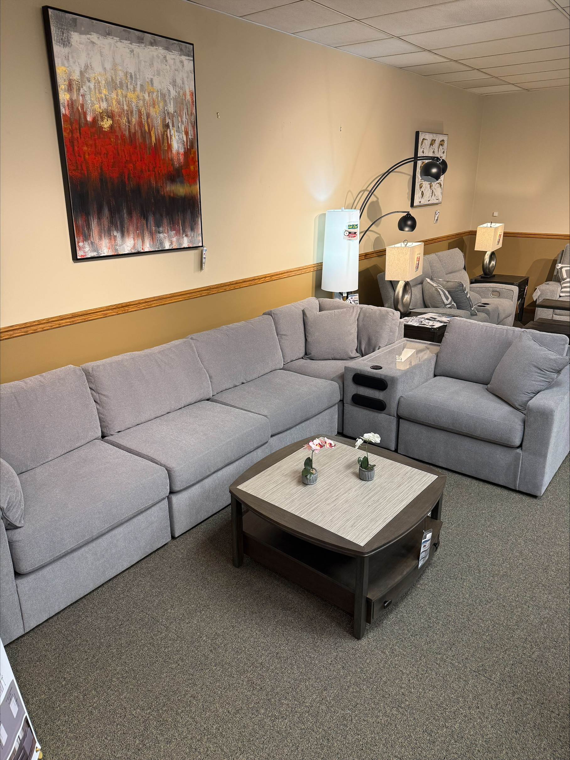 MOD MAX SECTIONAL 6 PC