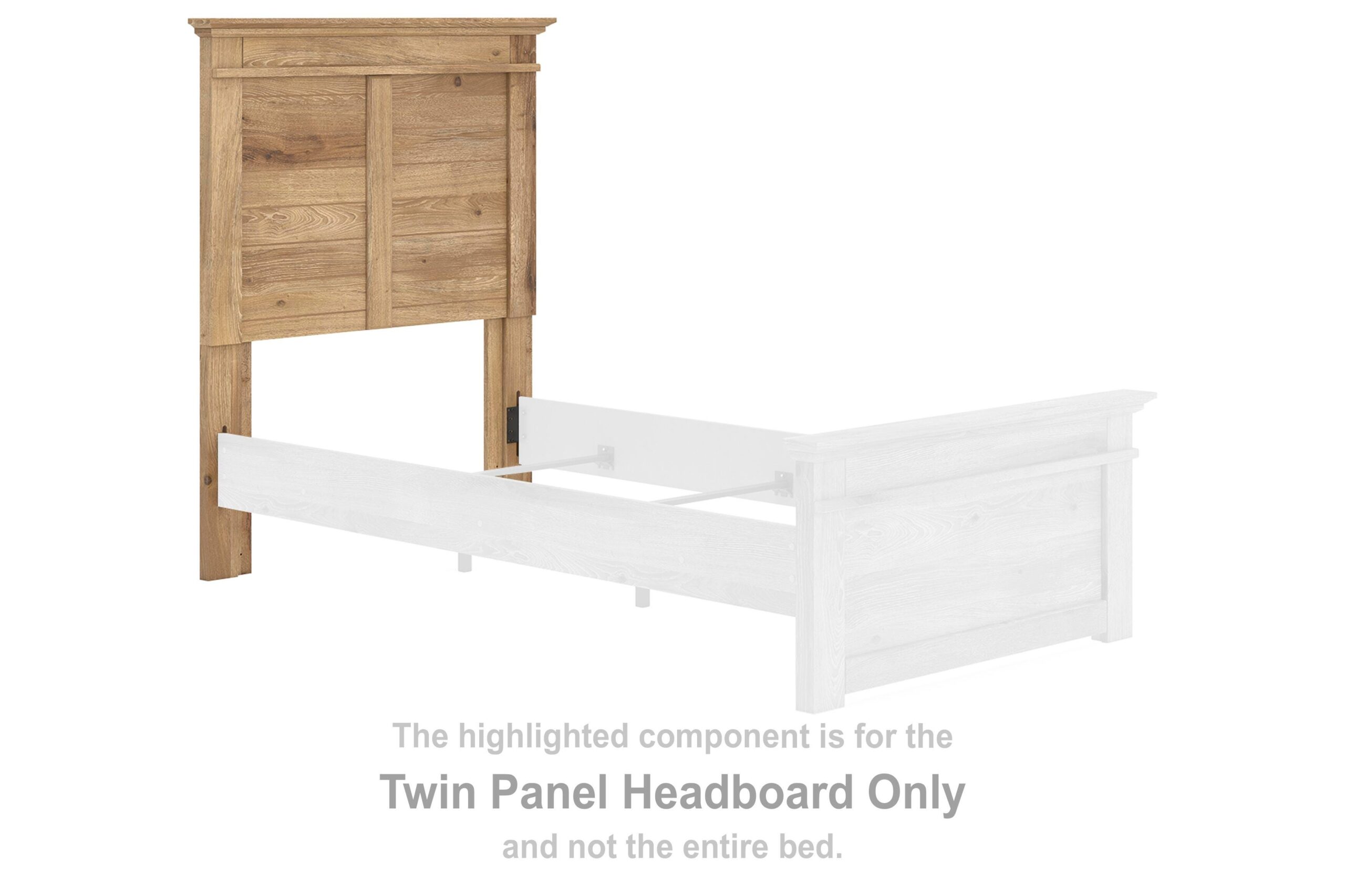 Makidern Twin Panel Headboard