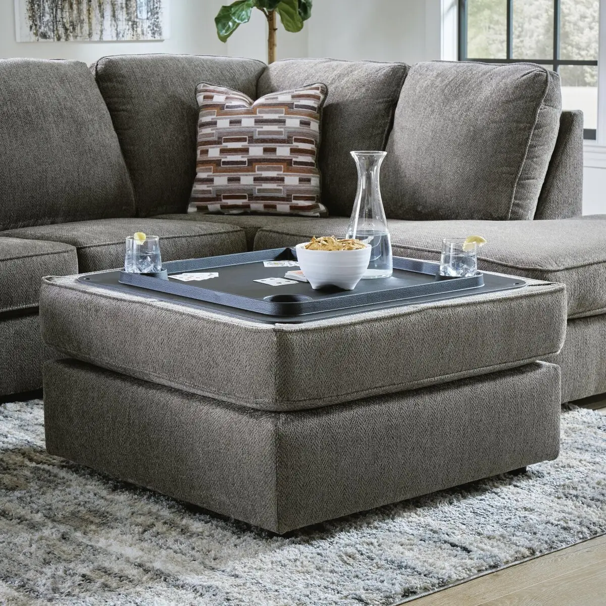O'Phannon Ottoman With Storage - Image 7