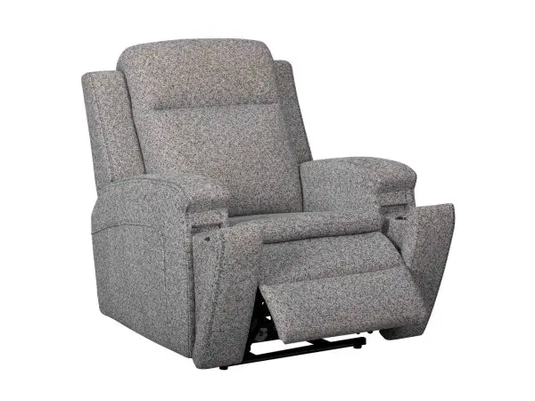 Armstrong - Southampton Storm Power Recliner With Heat, Massage & Auto-glide