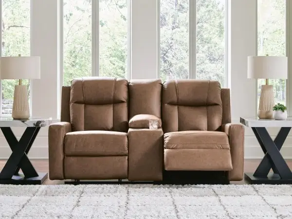 Mackmenville Reclining Loveseat with Console - Image 6
