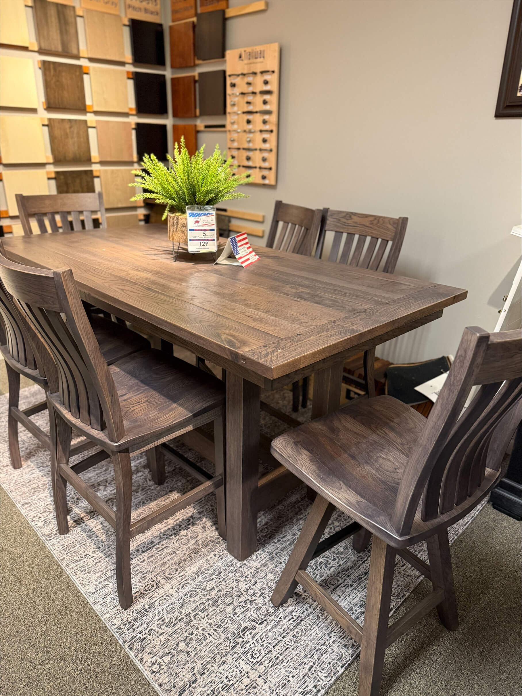 processed-E7C27805-A52E-4255-BB86-65CA1DF7B717 (1) ELLINGTON DINING SET - Image 1