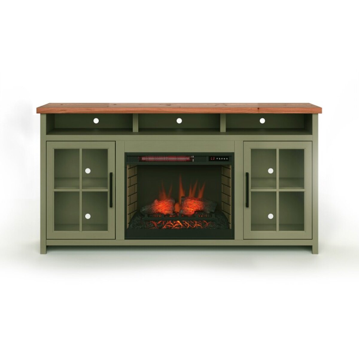 380e966dbbee951332800adef9eb03ae Vineyard 74" Fireplace Console - Image 1