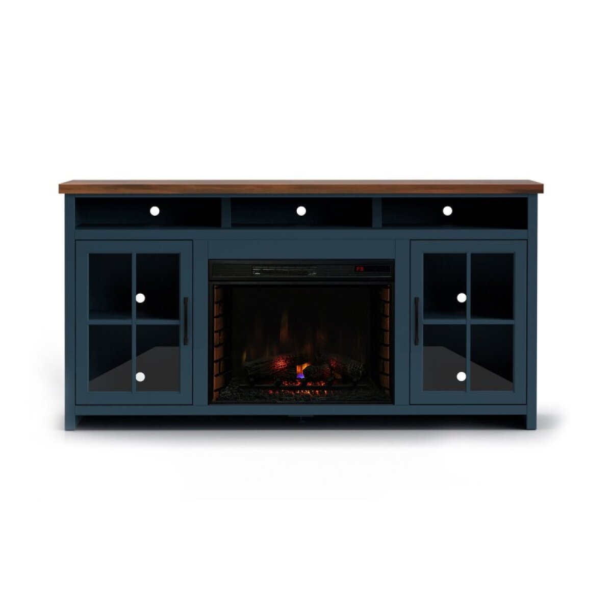 5dfad2770e1a9733d808c834c3bb58fa Nantucket 74" Fireplace Console - Image 1