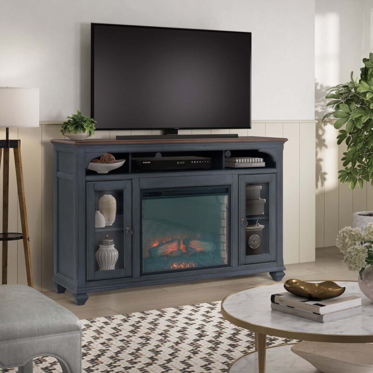 Americana 66" Fireplace Console - Image 2