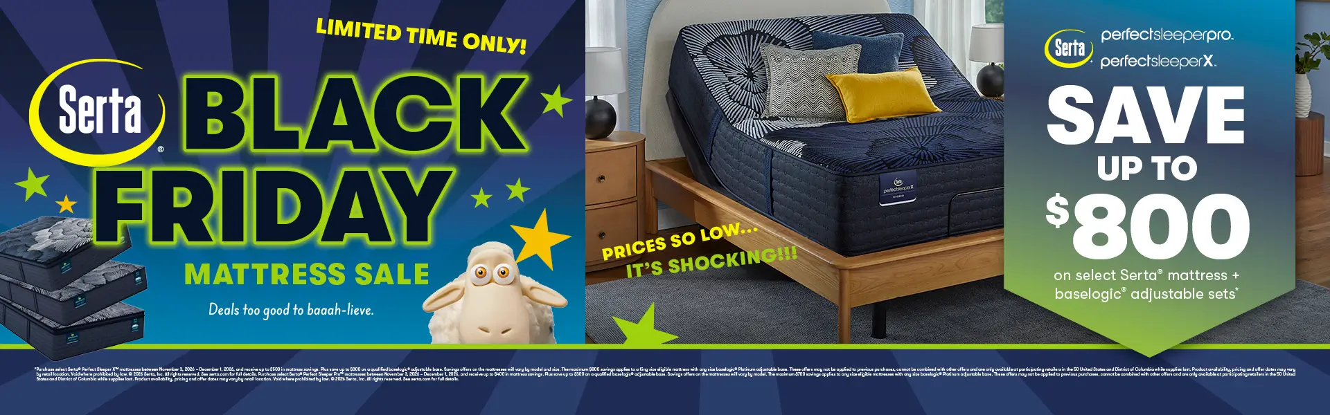 SERTA PS Black Friday Sale Rotators 11.2026