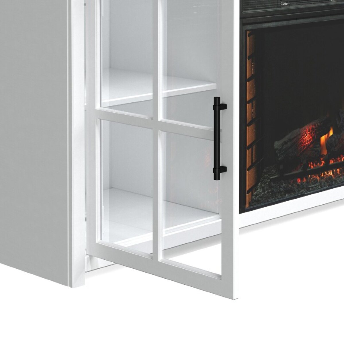 Hampton 74" Fireplace Console - Image 5