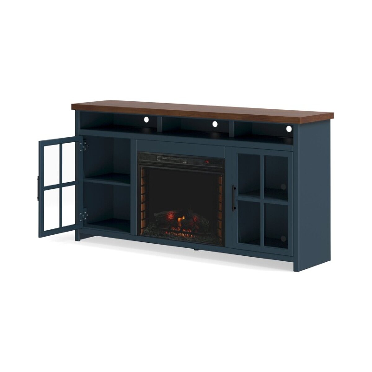 Nantucket 74" Fireplace Console - Image 4