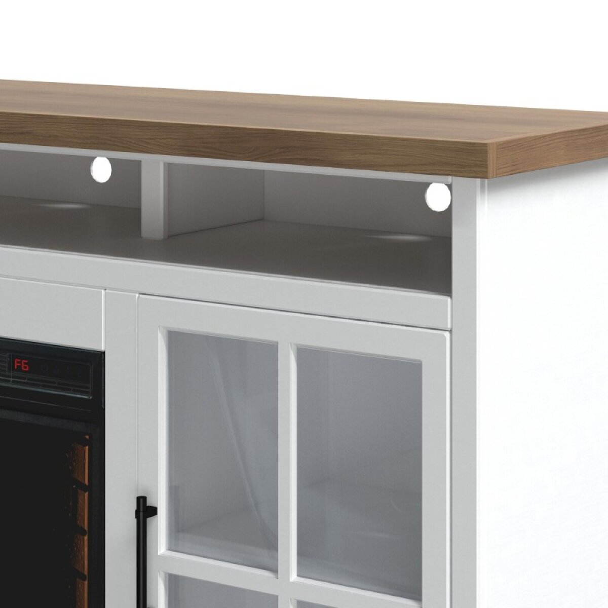 Hampton 74" Fireplace Console - Image 4